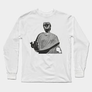 Statue Aesthetic Long Sleeve T-Shirt